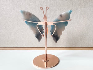 Trolleite Butterfly Wings in Metal Stand