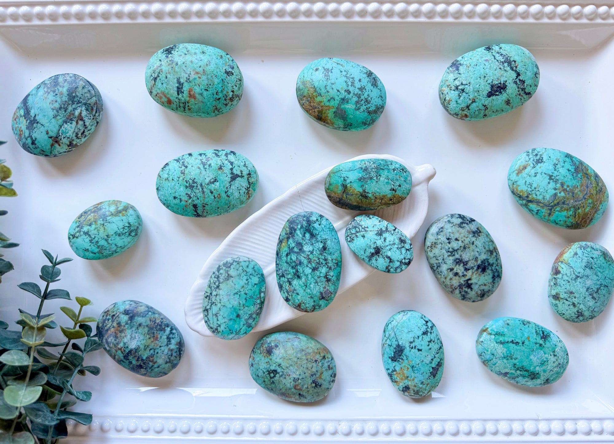 Turquoise Palm Stone