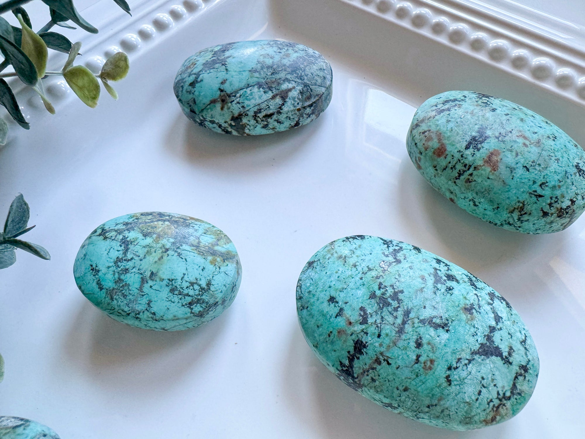 Turquoise Palm Stone