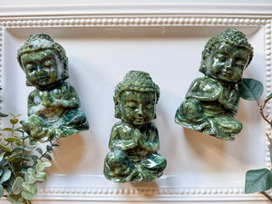 Xiuyan Jade Baby Buddha Carving