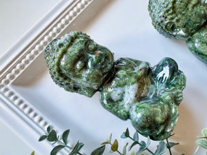 Xiuyan Jade Baby Buddha Carving