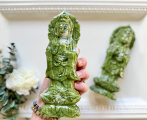 Xiuyan Jade Guanyin Carving