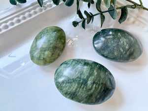 Xiuyan Jade Palm Stone