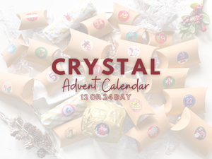 Crystal Holiday Advent Calendar Mystery Gift Box || 12 or 24 days