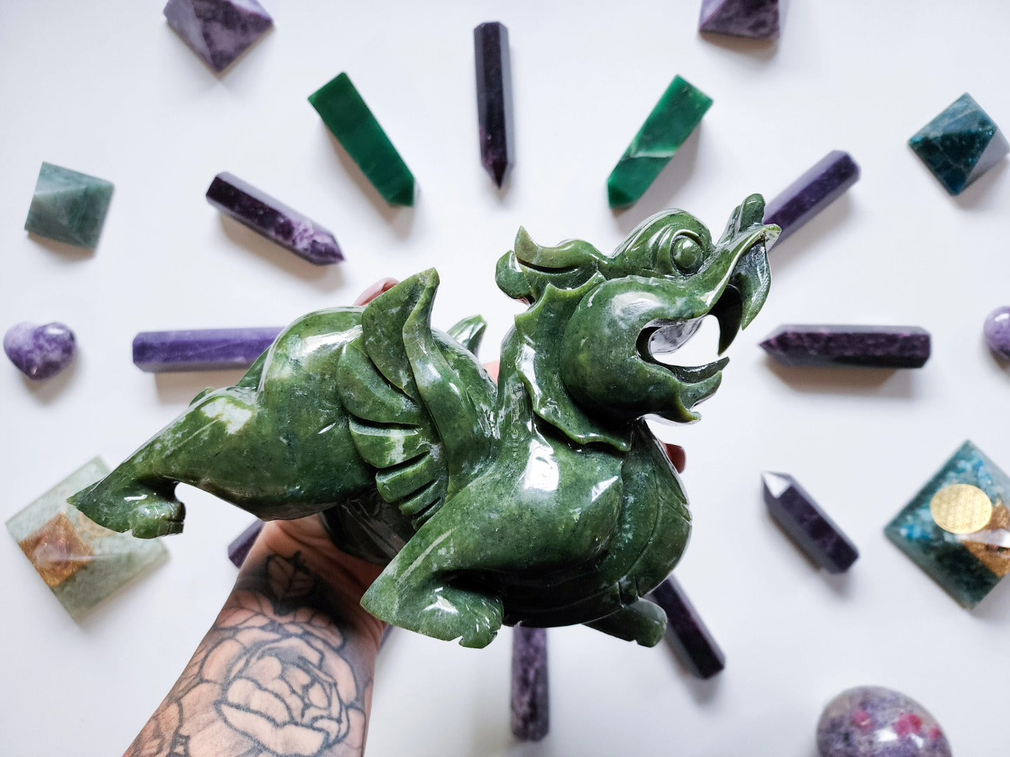 Jade Dragon Carving