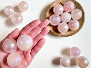 Aura Rose Quartz