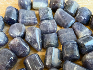 Iolite Tumbled Stone