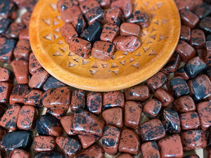 Mahogany Obsidian Tumbled Stone