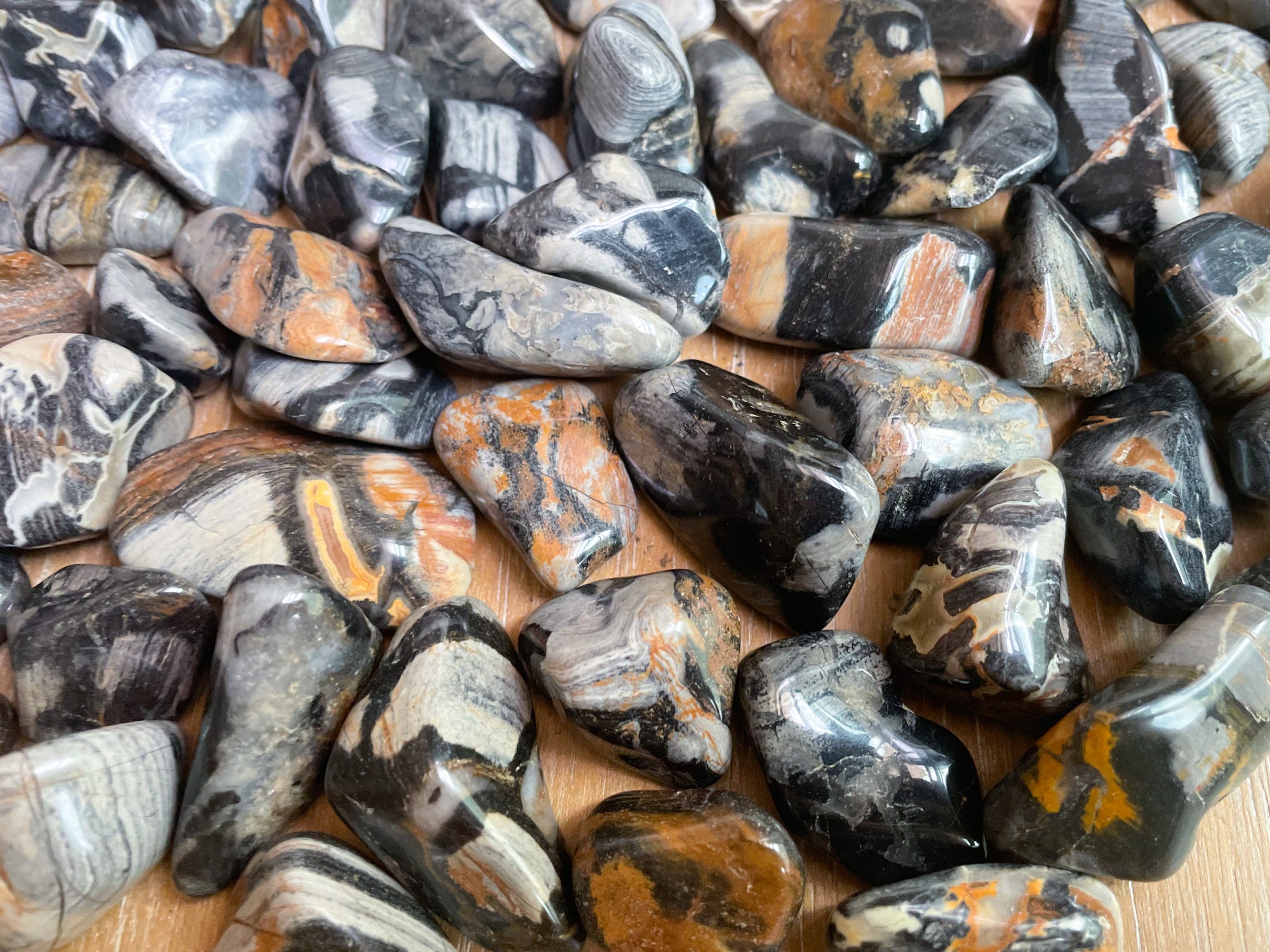 Picasso Jasper Tumbled Stone