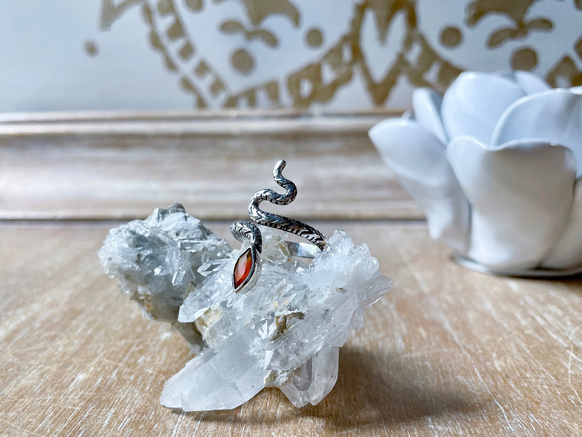 Serpent Ring || CarnelianSerpent Ring || Carnelian