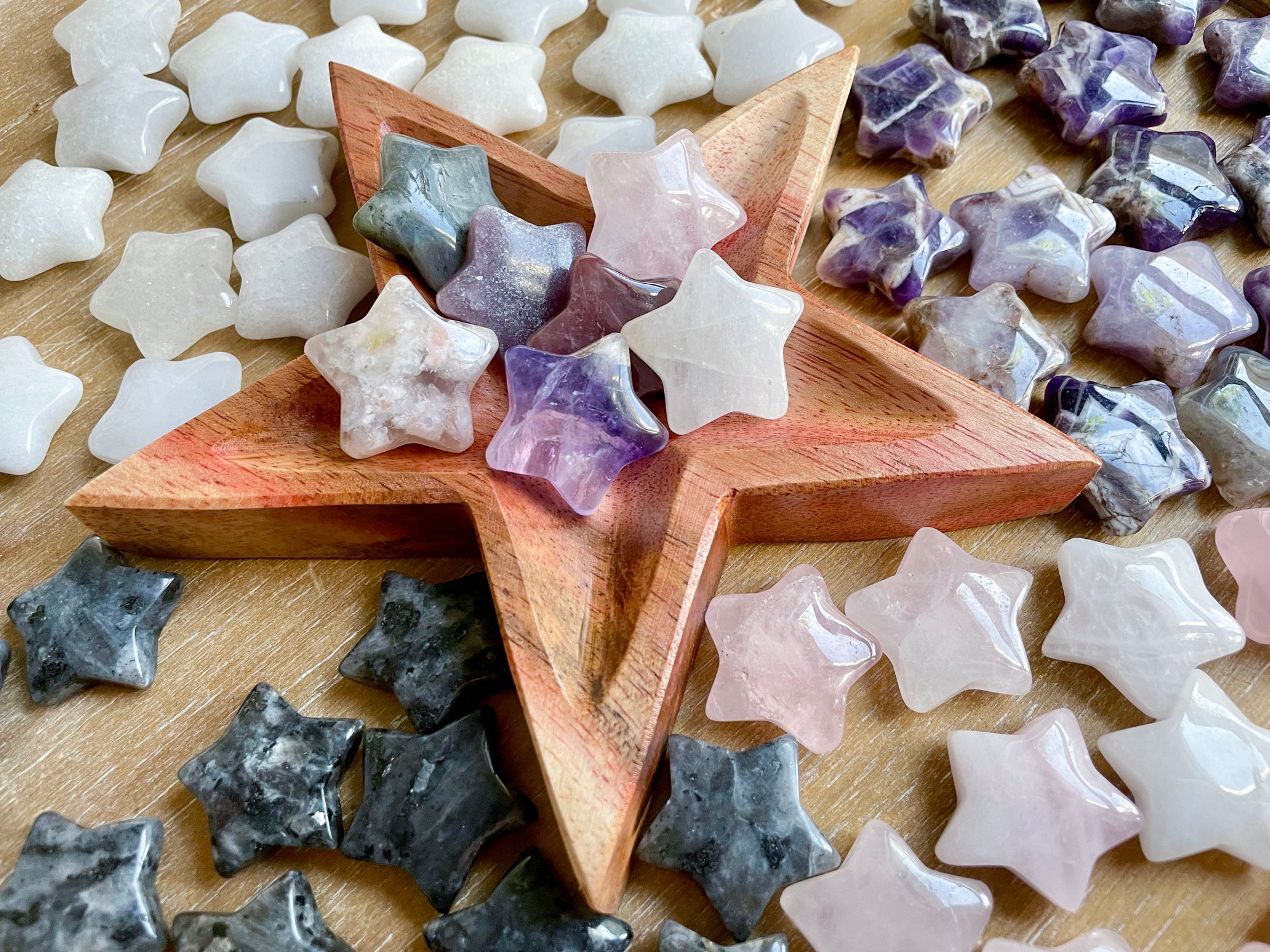 Mini Assorted Star Carvings