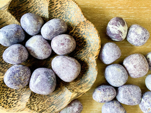 Lepidolite Large Hand Polished Tumbled Stones