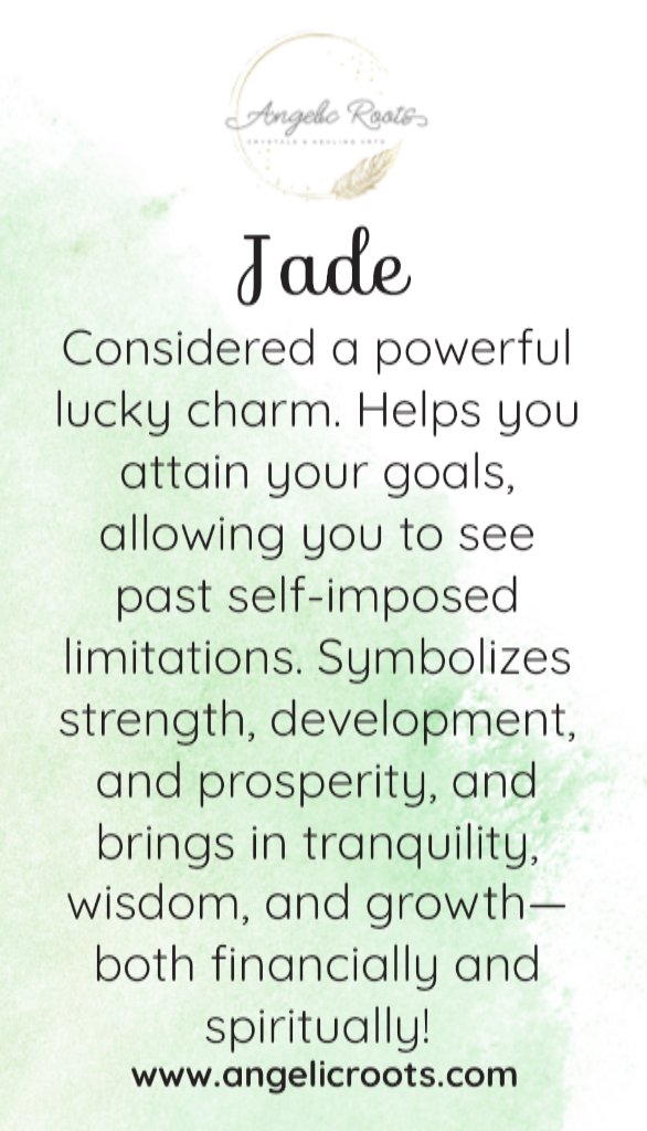 Jade Crystal Card