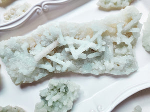 Raw Druzy Prehnite