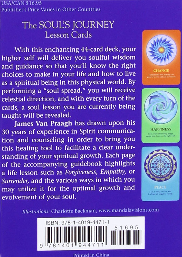 The Soul's Journey Cards Oracle Cards & Guidebook || James Van Praagh ...